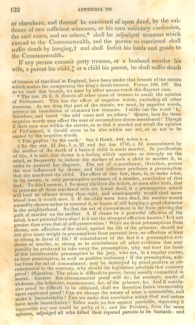 Bill for Proportioning Crimes and Punishments, Page122