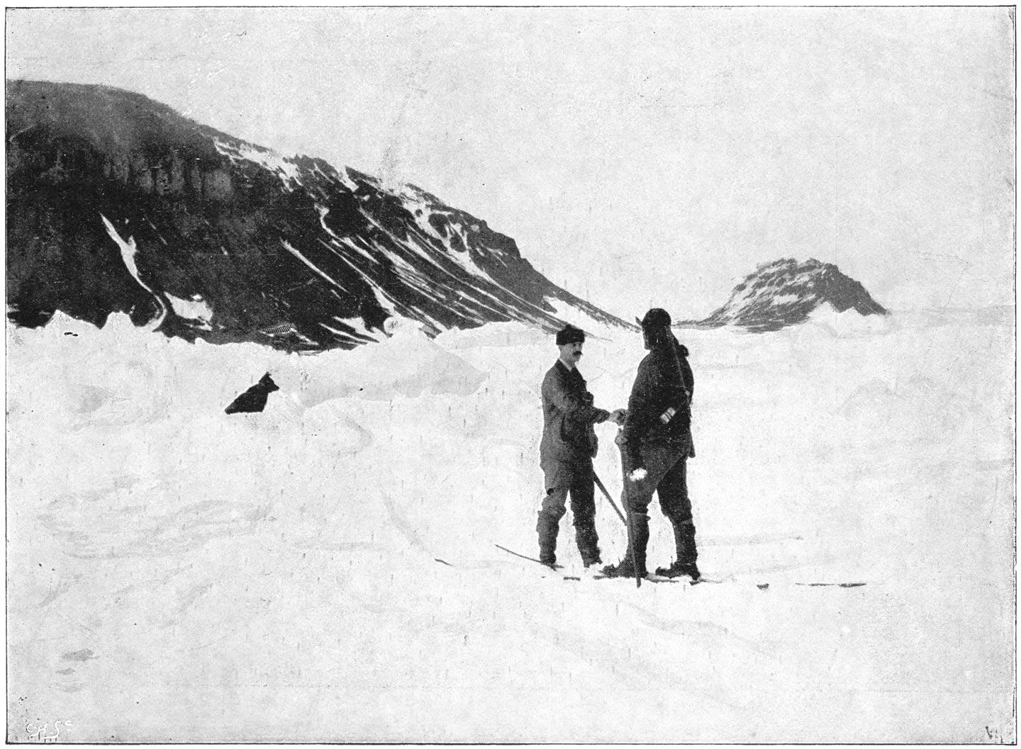 De ontmoeting van Nansen met Jackson.